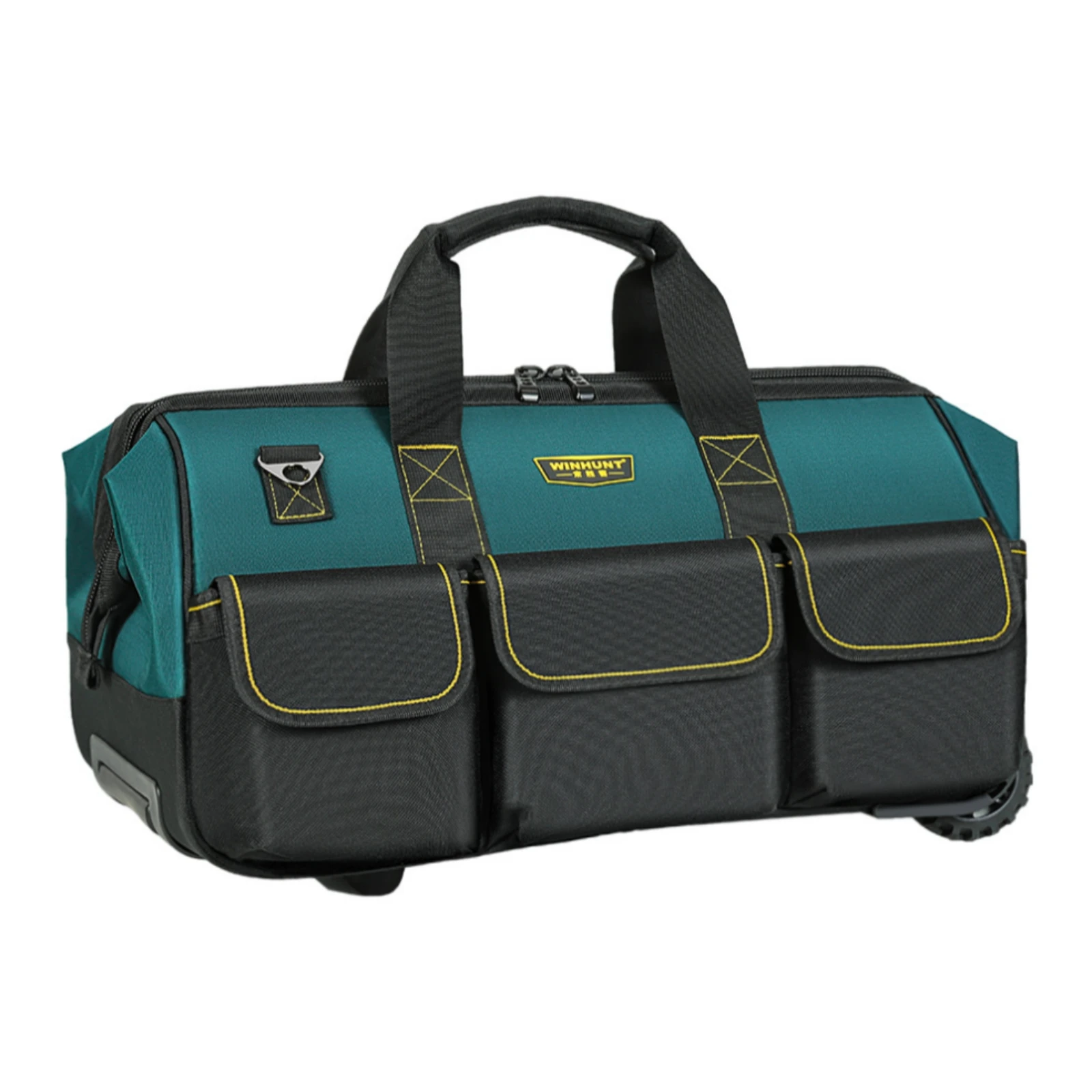 rolling-tool-bag-telescopic-handle-wheeled-tool-bag-structured-zippered