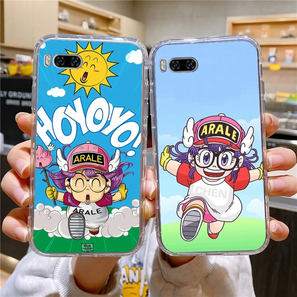 Dr Slump Arale Phone Case For Huawei Mate P10 P20 P30 P40 P50 Smart Z Honor 50 60 70 Pro Lite Transparent Case