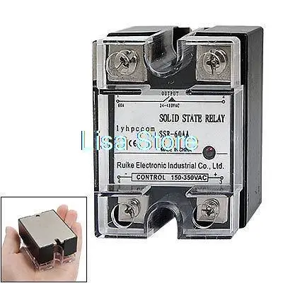 Input AC150-350V Solid State Relay 60A w LED Indicator