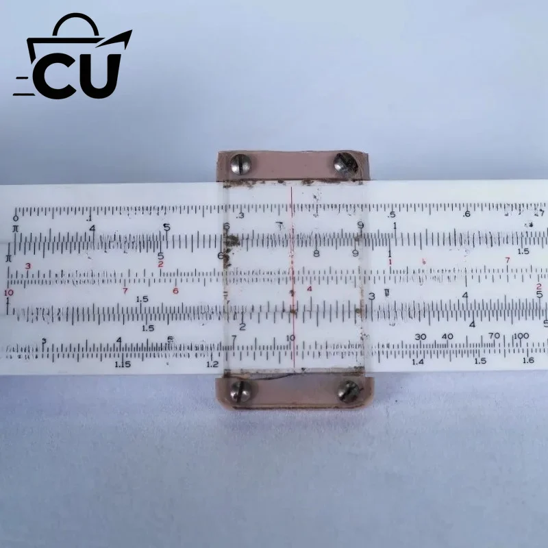 second-hand goods Nostalgic old objects, old logarithmic slide rules, old objects, folk ornaments, calculators 15.5 * 3cm