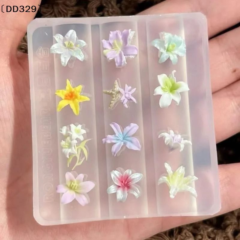 3D Siliconen Bloem Nagelkunst - Resin Art Template recensie en prijs