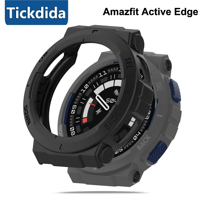 

Защитный чехол из ТПУ для смарт-часов Amazfit Active Edge A2212, Мягкий защитный чехол, аксессуары