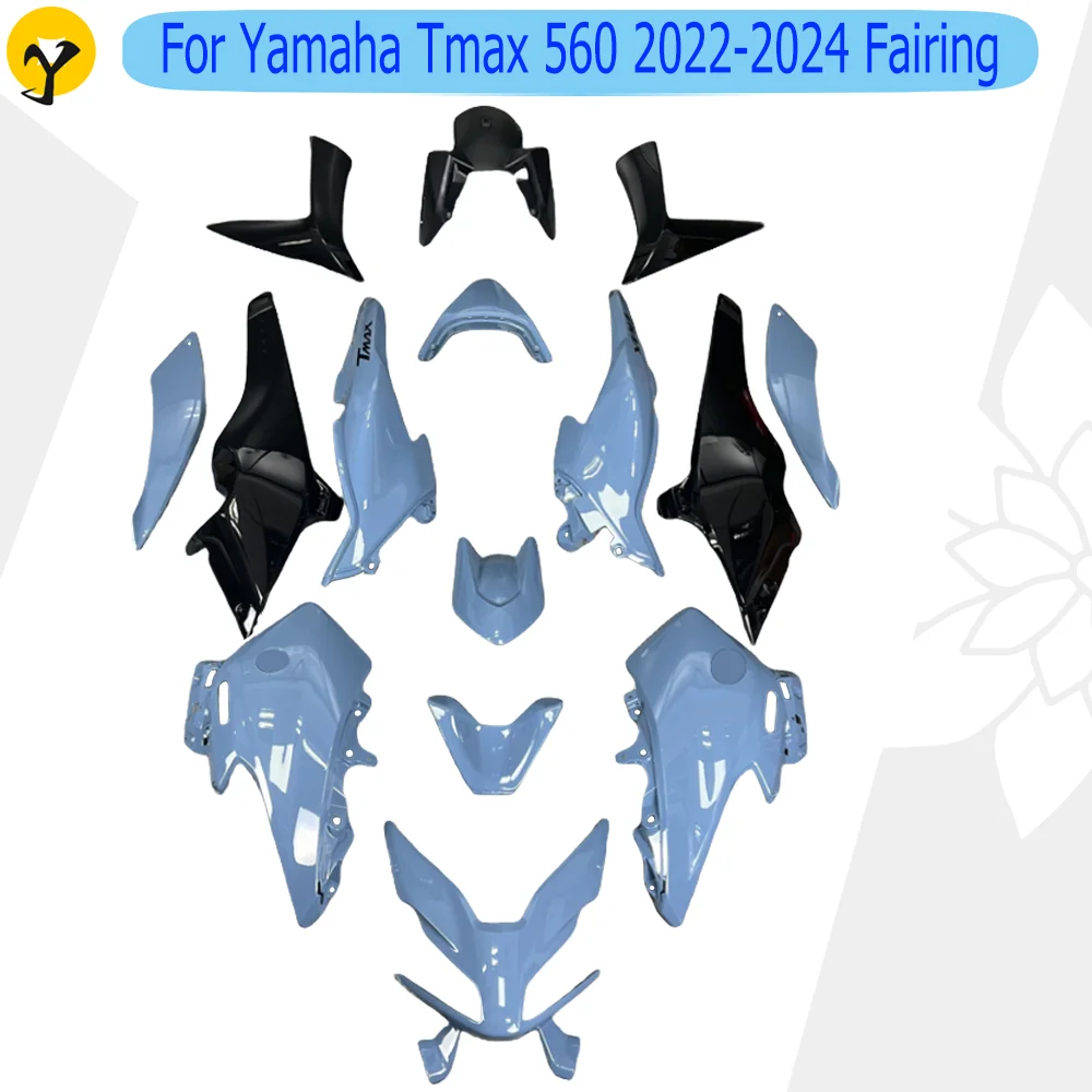 

For Yamaha Tmax 560 2022-2024 Full Fairings Panel Kit Bodywork Fairing Set Accessories TMAX 560 2023 Modified Colour Shell Cover