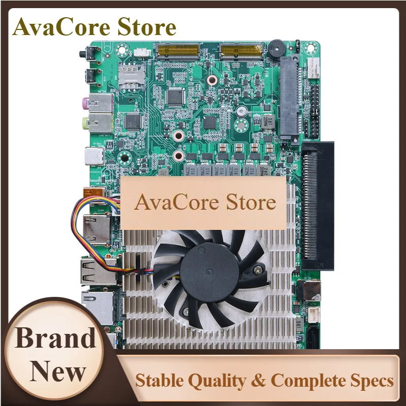 AvaCoreOPS Pc Motherboard With Size 165mm*115mm With CPU I5-12450H/i7-1260P Processor HDMI+DP Display Ports TYPE-C 4*USB 1*LAN D