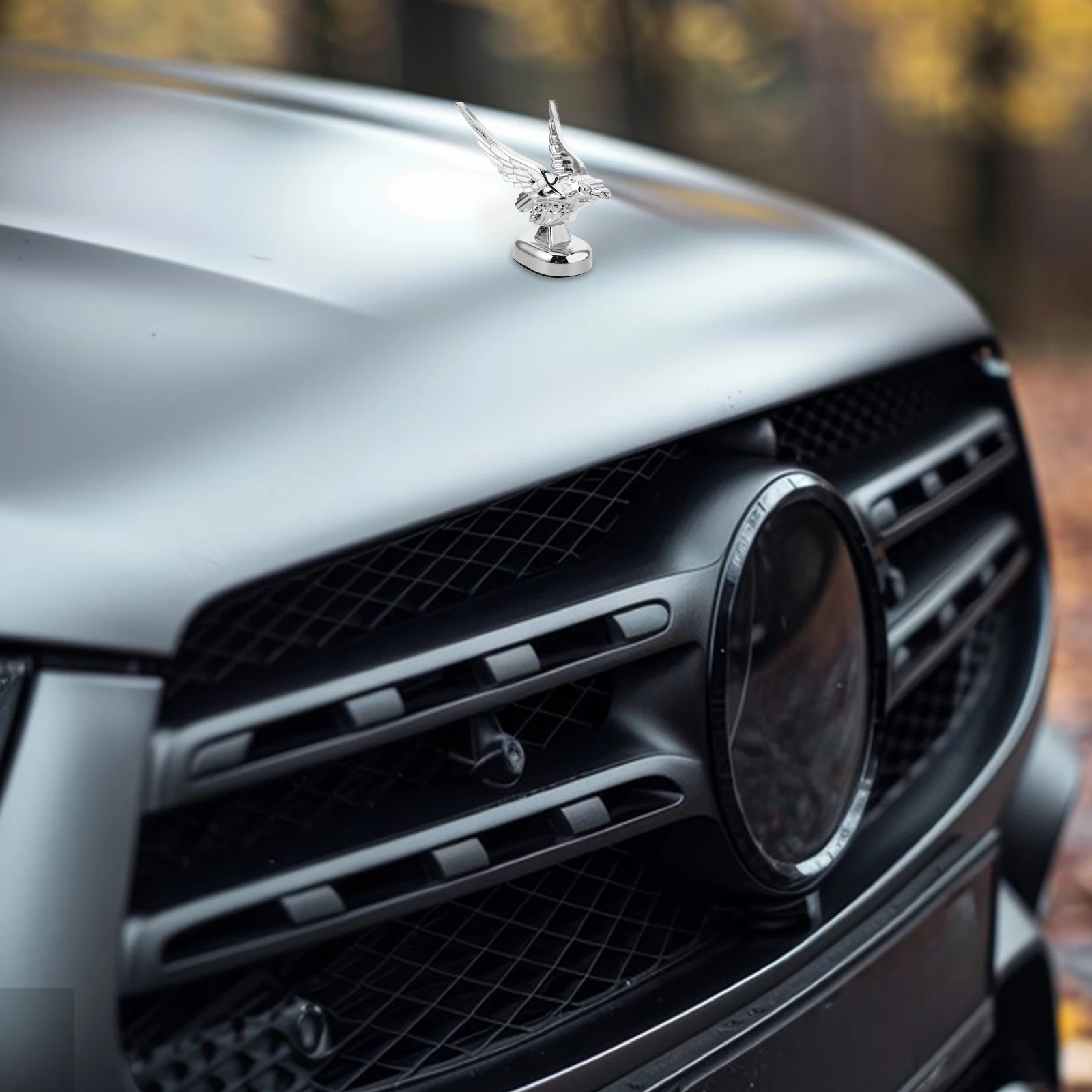 

Car Logo Hood Ornament For Trucks Vehicle Decor Plastic Engine Decoration Auto Styling Accessories