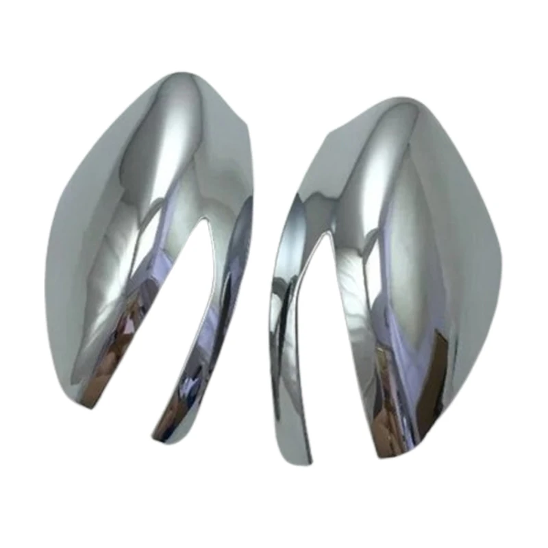 Image of WELKINRY For Nissan Pulsar C13 2014-2018 Tiida 3rd Generation ABS Chrome Car Door Side Wing Fender Rearview Back Mirror Cap Trim