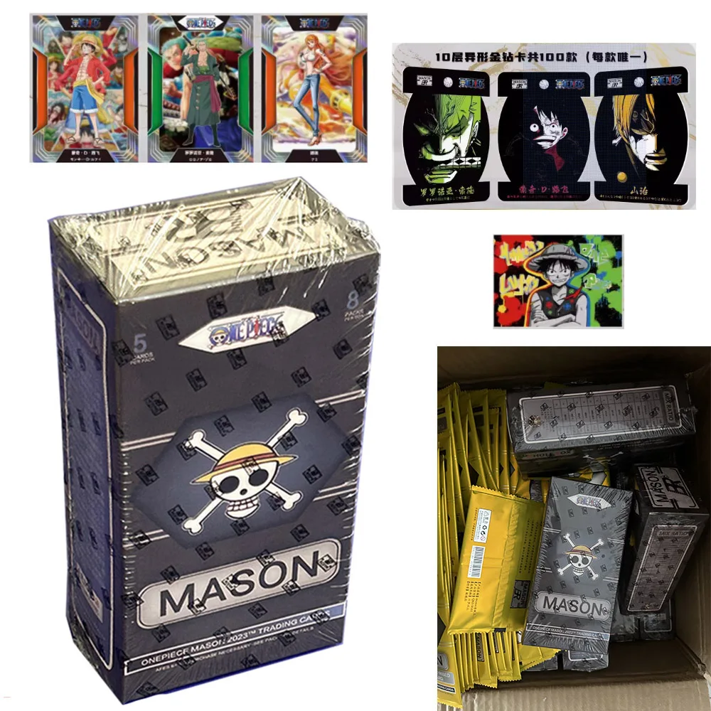 Okazja Cena Mason One Piece Collection Cards Jakość Karty Zoro Nami Chopper Franky Kolekcje Karta Tcg CCG Gra Karta do gry