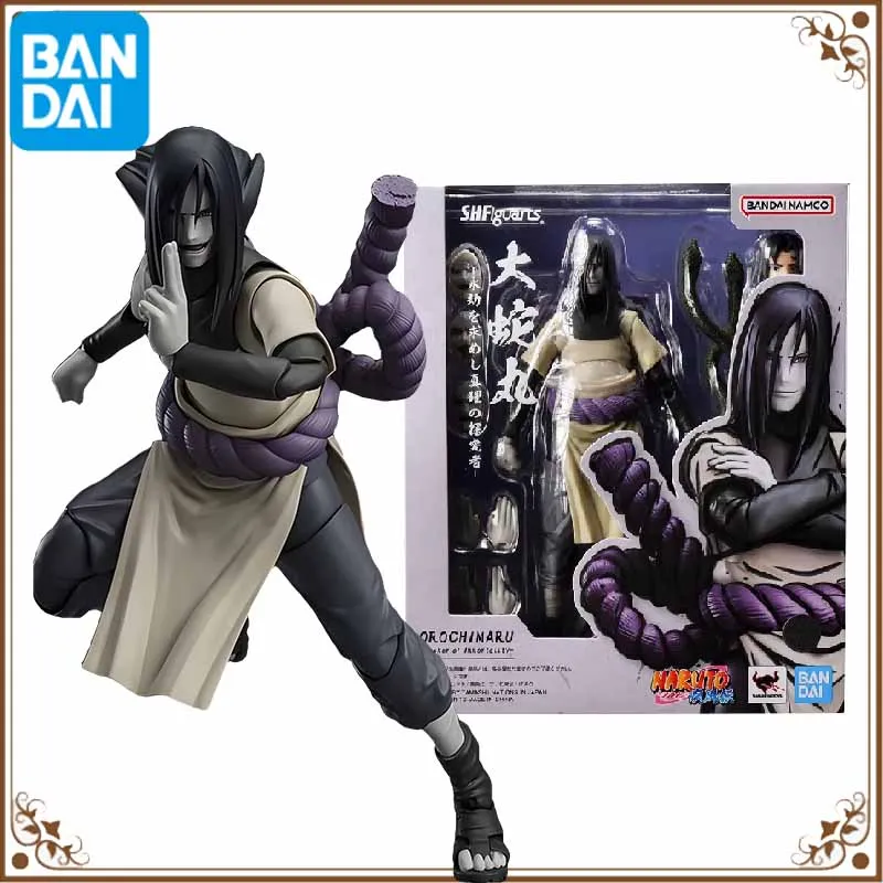 

Bandai Genuine/Original SHF NARUTO OROCHIMARU Anime Figure Action Figure Toys For Boys /Girls /Kids /Christmas Gift