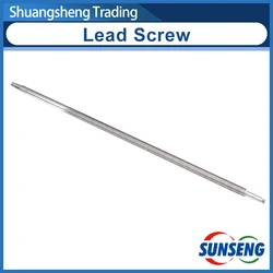 Lead Screw M16x2.0mm For WM210V-418 BHC210 HS210 JY210V CTC210 Lathe Spare Parts