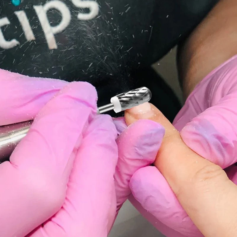 電動ネイルドリル,研磨ヘッド,ラウンドヘッド合金,タングステン鋼,マニキュア研磨ツール