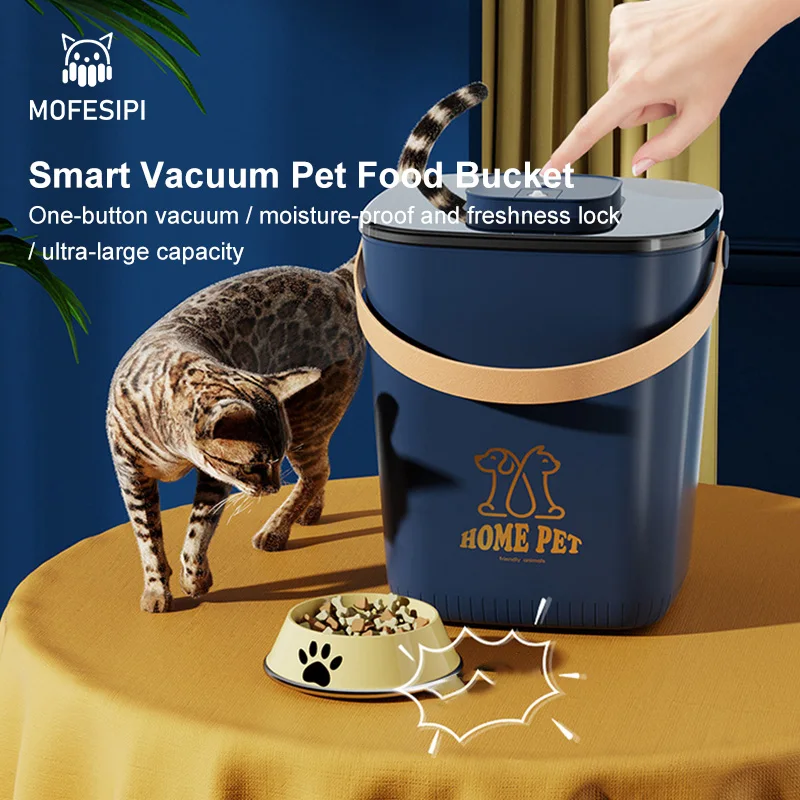 Vacuum Preservation Moisture-proof Pet Intelligent Food Storage Bucket Moisture-proof Sealed Jar