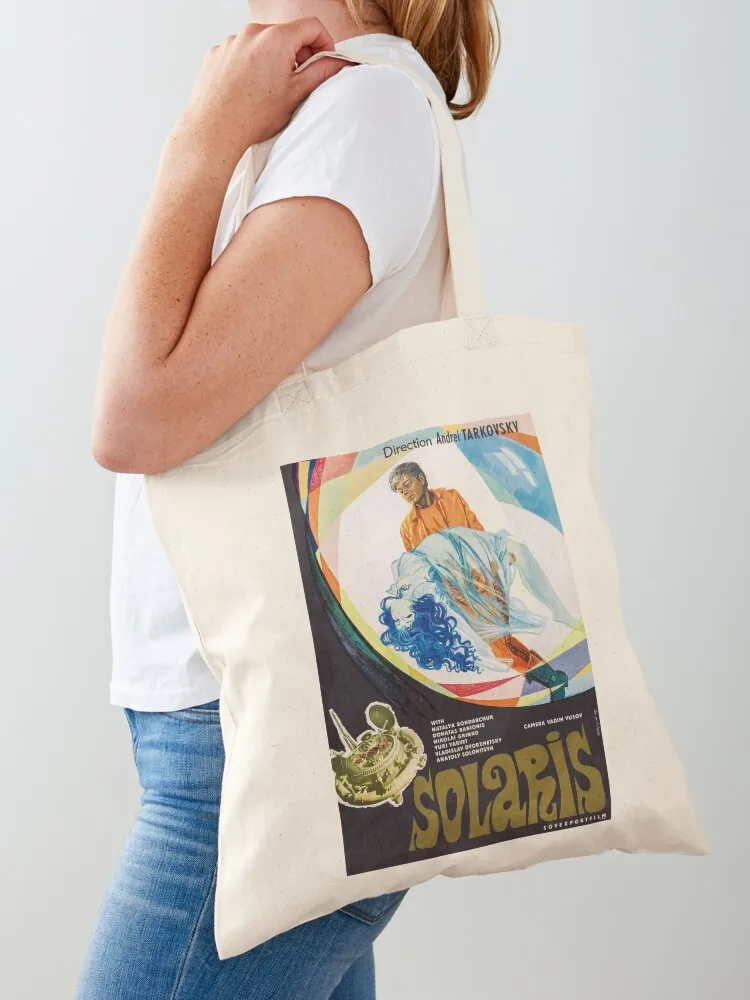 

Solaris - Andrei Tarkovsky (1972) Tote Bag Handbags women eco pack Custom bag hand bags