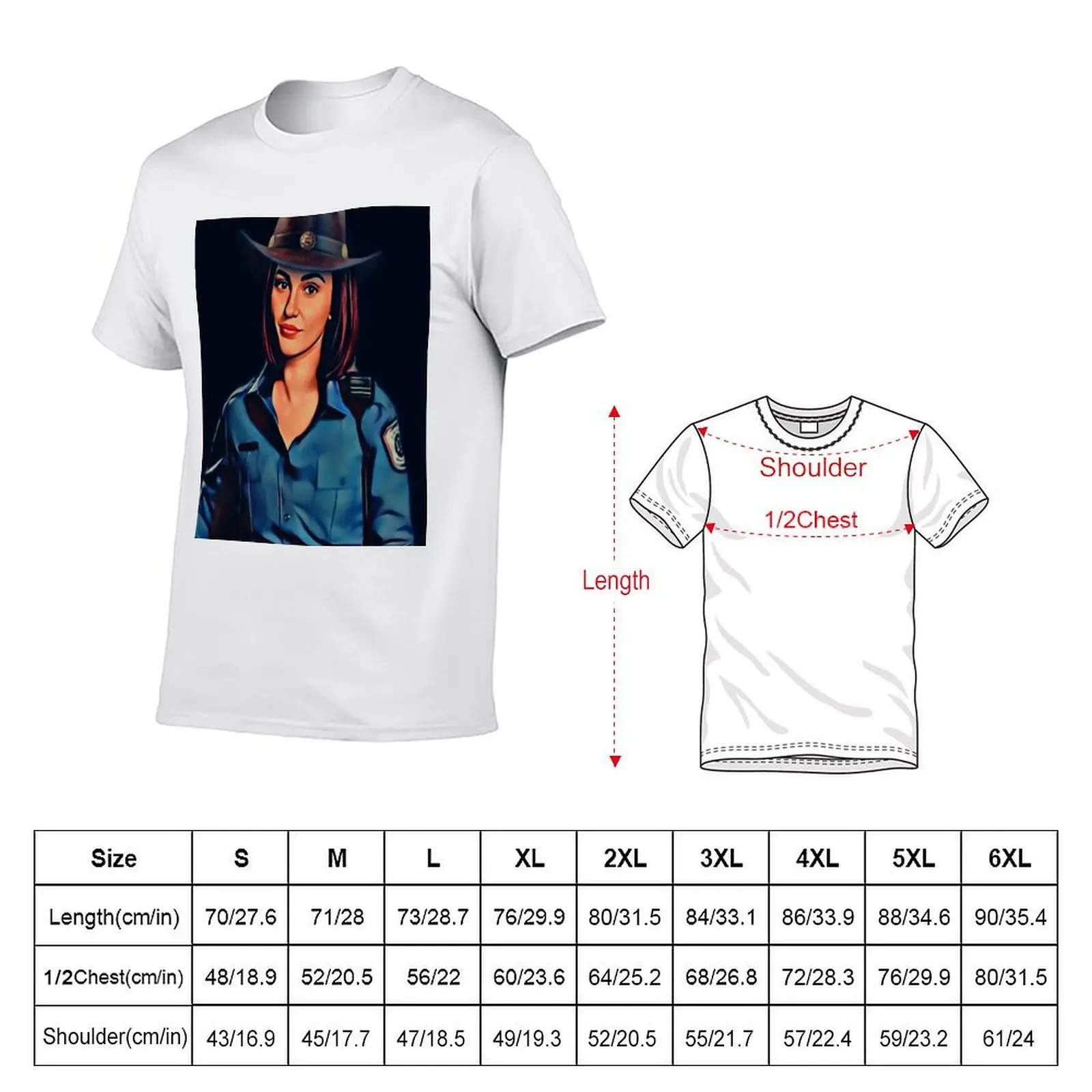 Sheriff Nicole Haught T-Shirt Short sleeve tee shirts graphic mens graphic t-shirts anime