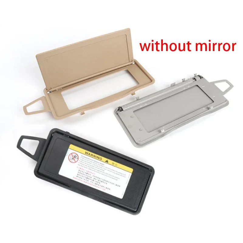 For Mercedes Benz W220 S Class Left Right Black Gray Beige Sun Shade Visor Makeup Mirror Cover Replacement A2208100110