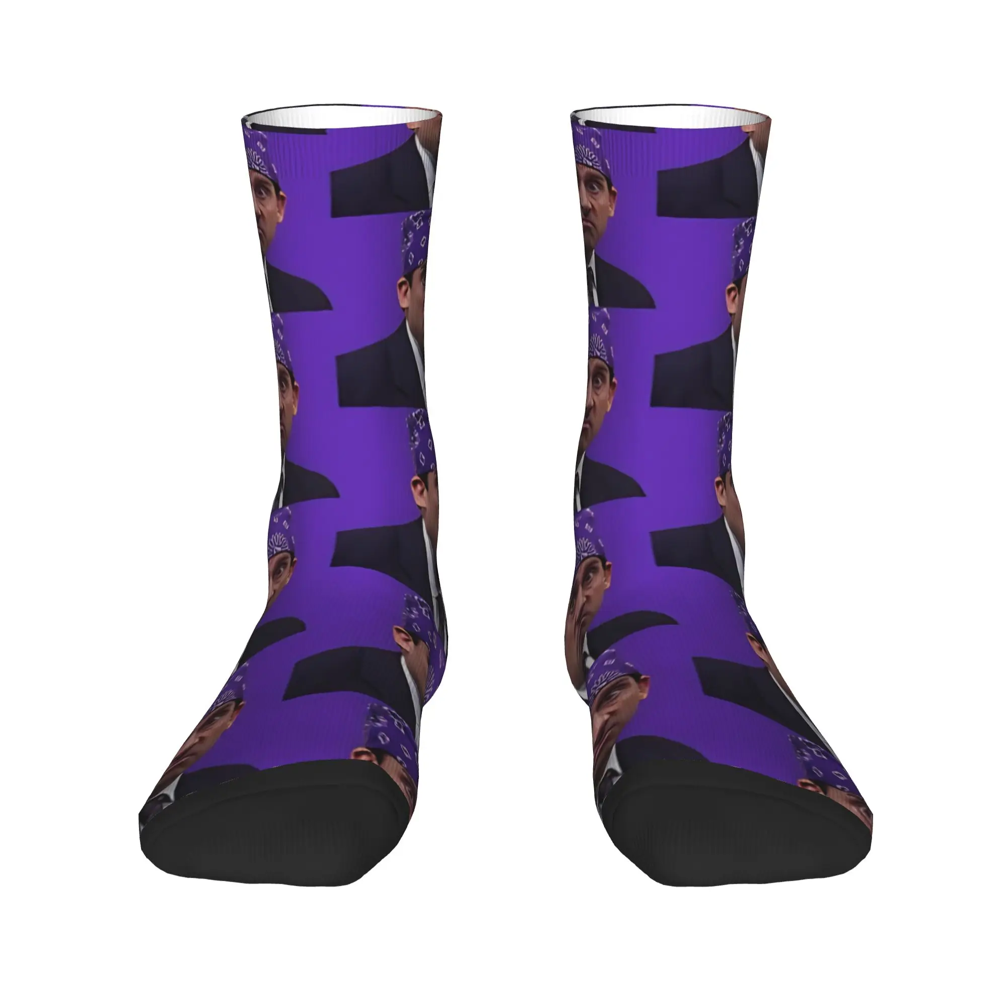 Women Men Socks Prison Mike  The Office Stockings Non-Slip Medium Soft Socks Autumn Harajuku Pattern Climbing Socks