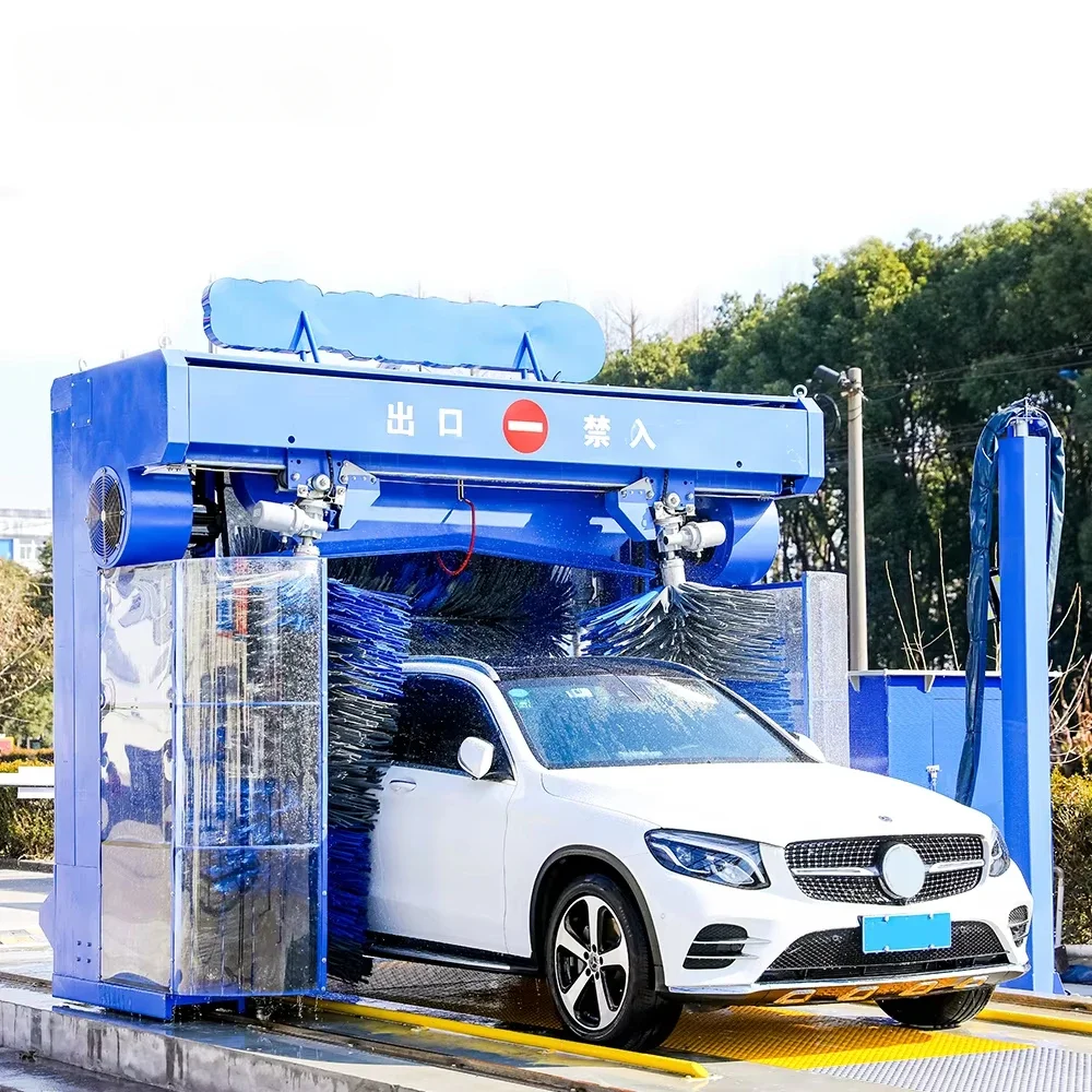 YG High Quality Car Cleaning Washer Fully Automatic Roll Over Car Wash Machine Small Space Automatic Car Washing Machine Price