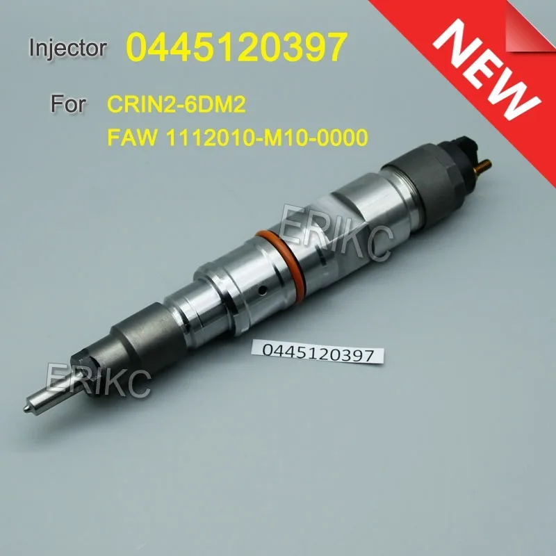 

CRIN2-6DM2 ERIKC 0 445 120 397 Diesel Injection 0445120397 High Pressure Fuel Injectors 0445 120 397 for FAW 1112010M100000