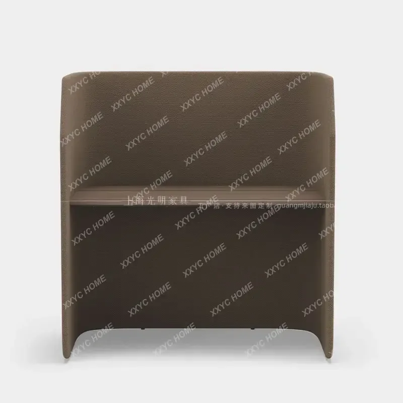 

L Office Fabric Enclosure Computer Desk Partition Screen Desk Creative Simple And Efficient Single Station