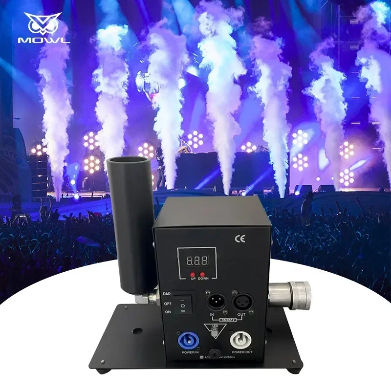 MOWL Stage Effect Co2 Jet Smoke Machine Cryo Co2 Jet Machine for Events DJ Disco Nightclub Bar