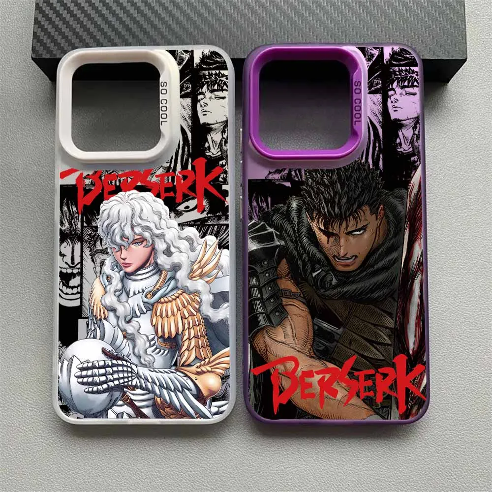 

Berserk Anime Cute Cover For POCO C51 C50 C31 X7 X6 X5 X3 F6 F5 F4 F3 M5S M3 M2 Pro NFC GT Colorful Phone Case