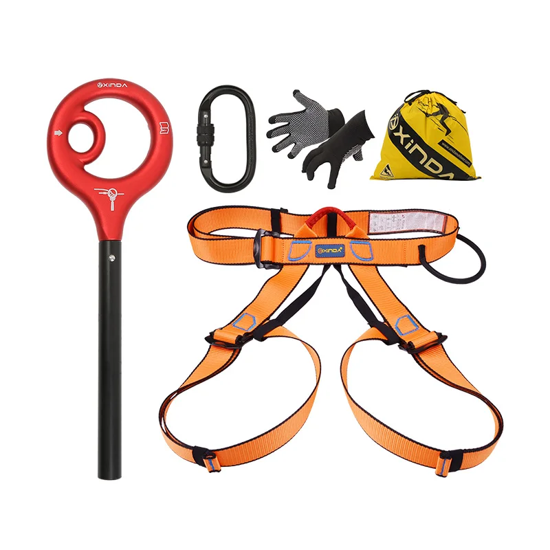 

Family high-rise escape set Fire four-piece set Decelerator Family life-saving equipment Rapid descent safety equipment