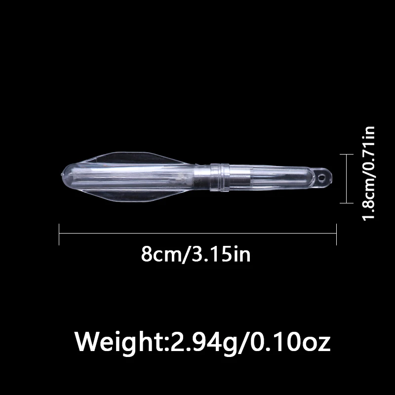 Luces flotantes LED sumergibles transparentes para pesca nocturna - imagen 4