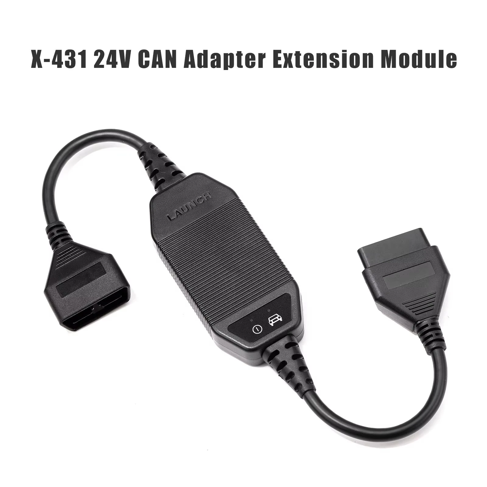 LAUNCH DBScar Trailer-16+7+7 Diagnostic Connector + X431 24V CAN Adapter Extension Module TEBS-E Diagnose Car Accessories 5