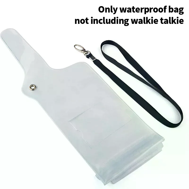 

Портативный водонепроницаемый непромокаемый чехол для рации Baofeng, защитный чехол для двусторонней радиосвязи