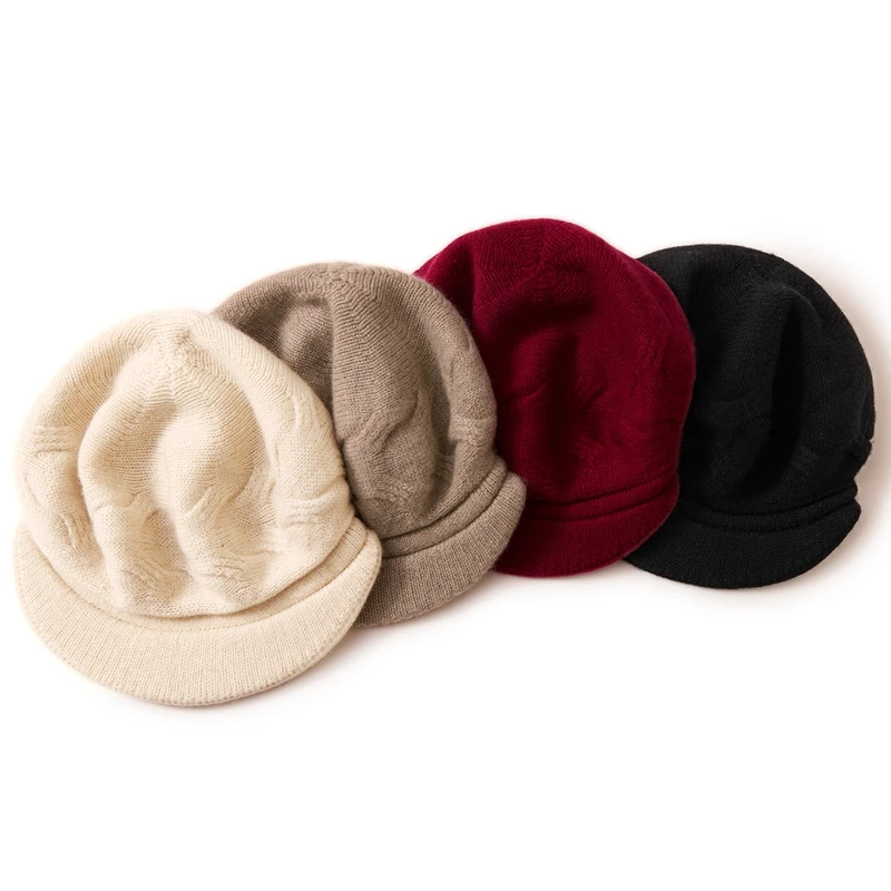 

KOIJINSKY Women's Autumn/Winter 100% Cashmere Knitted Hat
