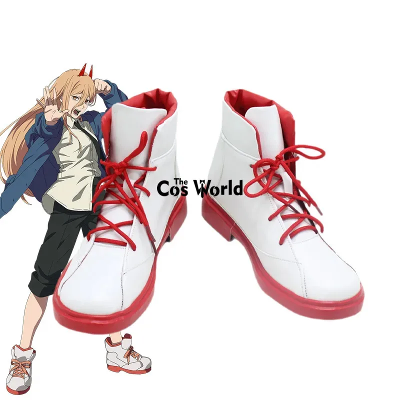 

Chainsaw Man Power Anime Customize Cosplay Shoes Boots