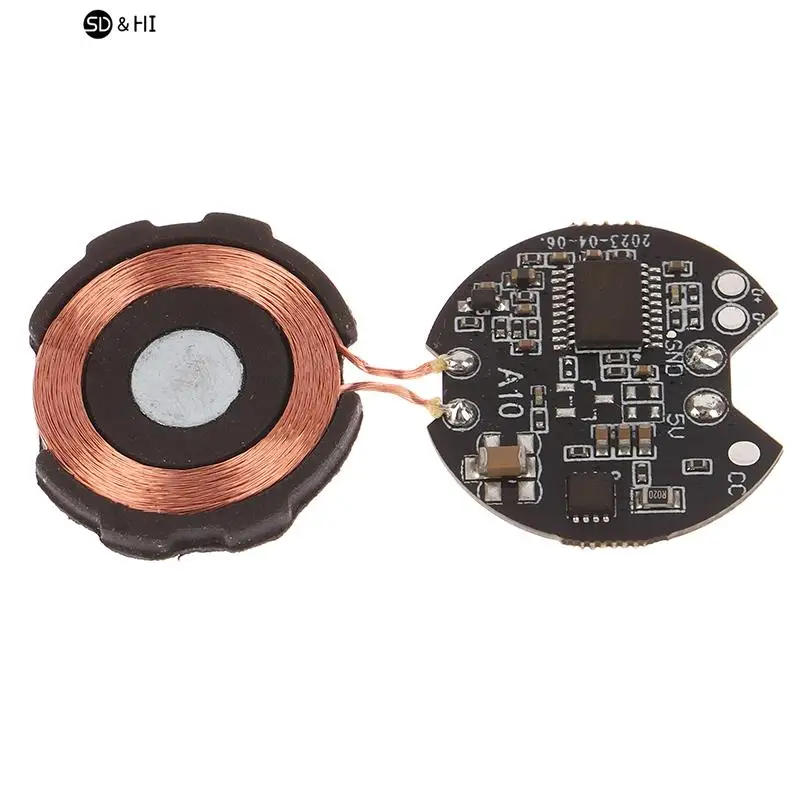 5V 1A Wireless Charger Module Transmitter PCBA Circuit Board+Coil For  Watch Charger