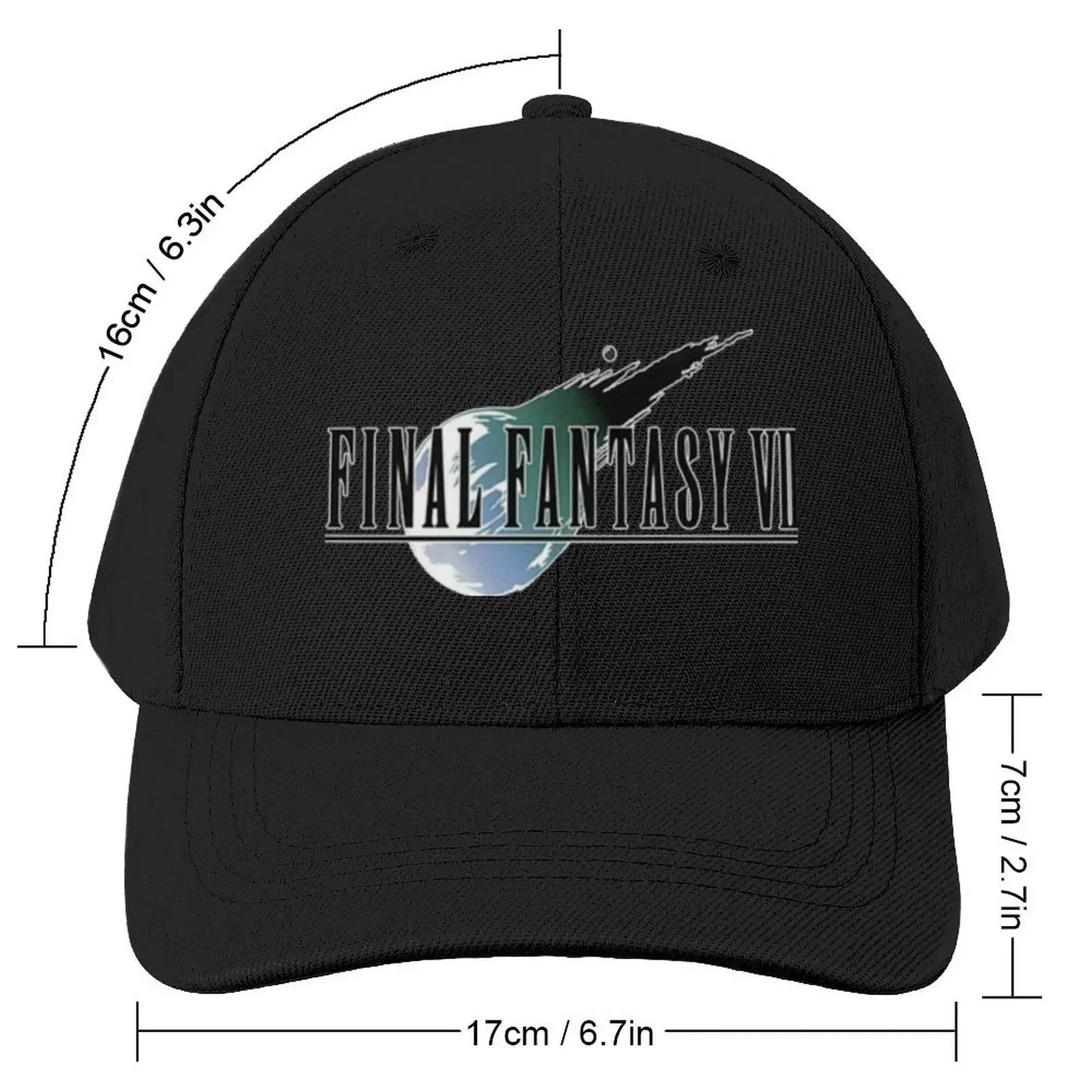 FFVII Logo Baseball Cap Horse Hat tea Hat New In Hat Trucker Hats For Men Women's