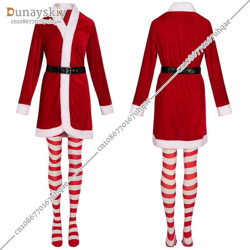 Buddy Elf Costume Christmas Costume Set With Pant Jacket Shoes Hat Belt Easy Cleaning Breathable Christmas Cosplay Party Outfits