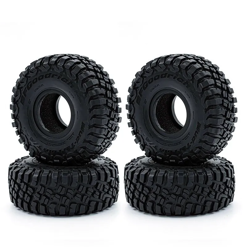 RC Auto 1.9 Pollici 117 millimetri Pneumatico di Gomma Rock Crawler Pneumatico Per RC Auto TRX4 TRX6 SCX10 D90 TK300 CC01 YIKONG 4102 4103 4082