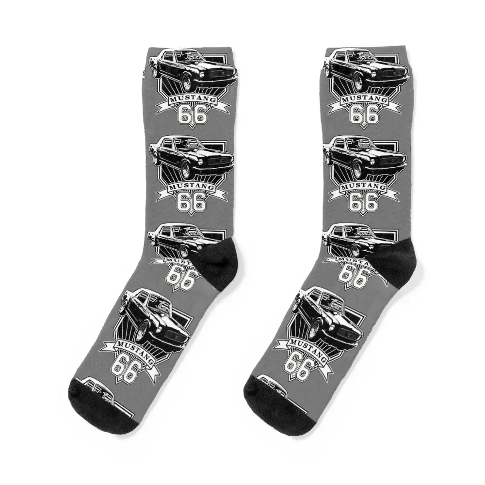 

66 Mustang Coupe Socks fashionable christmas gift Designer Man Socks Women's