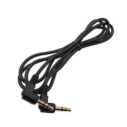 1/2/5Pcs 90 stopni kąt prosty z męskiego na męskie 3.5mm kabel typu Jack złącze Stereo samochodowy głośnik AUX kabel Audio 0.5M 1M