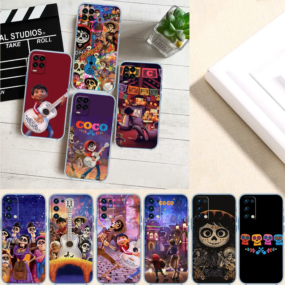 HK22 Disney Coco Soft Shell Прозрачный чехол для телефона Motorola Moto Edge 20 30 40 50 S30 Fusion Ultra Pro Neo Lite + G200 G23