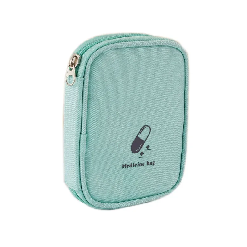 Cute Mini Portable Medicine Bag First Aid Kit Medical Emergency Kits Organizer Outdoor Household Medicine Pill Storage Bag