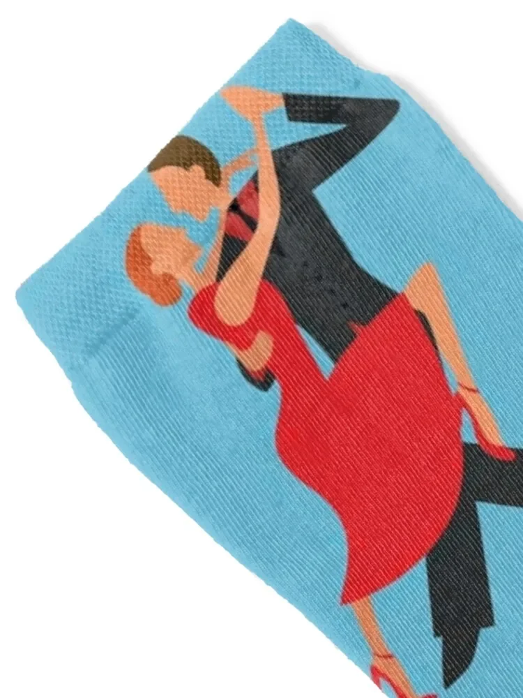 Tango Couple Bright Super Flat Socks Sportowa i rekreacyjna siłownia Skarpety damskie Skarpety męskie