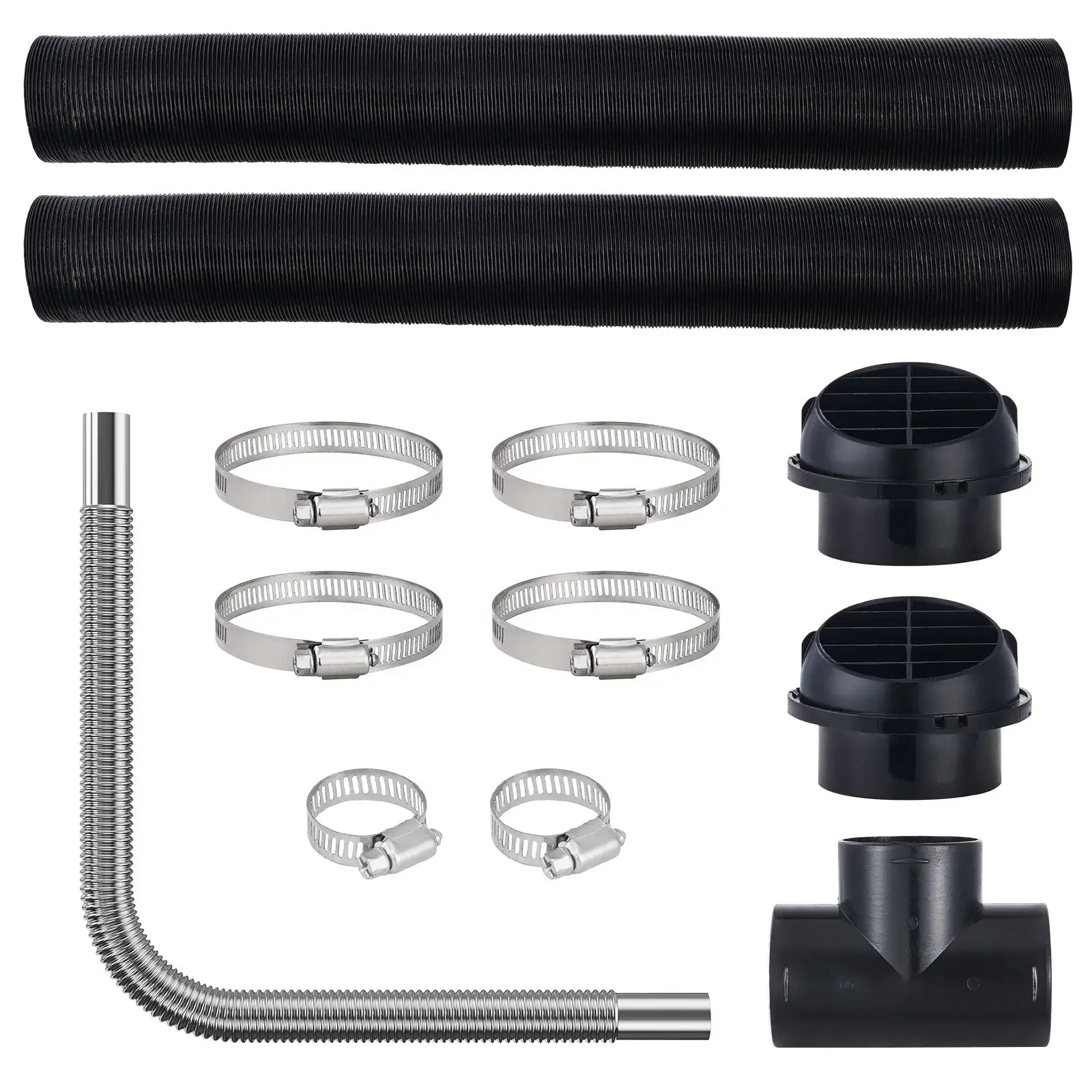 Diesel Heater Pipe Ducting Set, 3