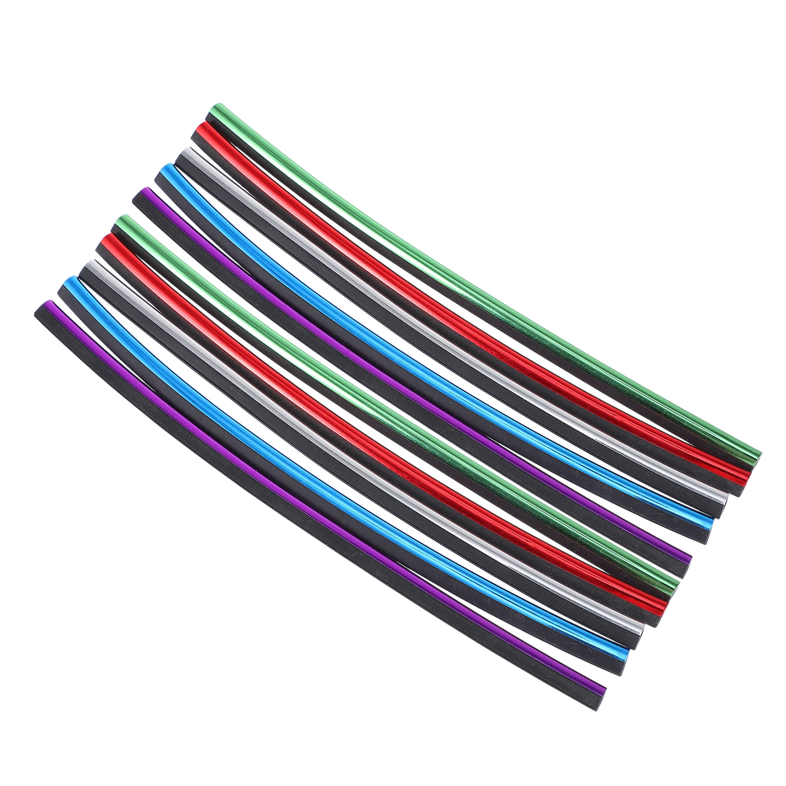 

10 Pcs Outlet Durable Vehicle Clamp Strip PVC Material Decoration Clip Easy Install Air Vent Automotive Clamp Strip