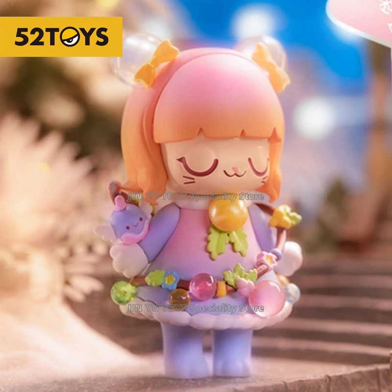 52 لعبة كيمي ميكي رائعة أتمنى ليلة سلسلة صندوق أعمى تمثال لطيف فتاة عمل الشكل لعبة Kawaii نموذج هدايا عيد الميلاد