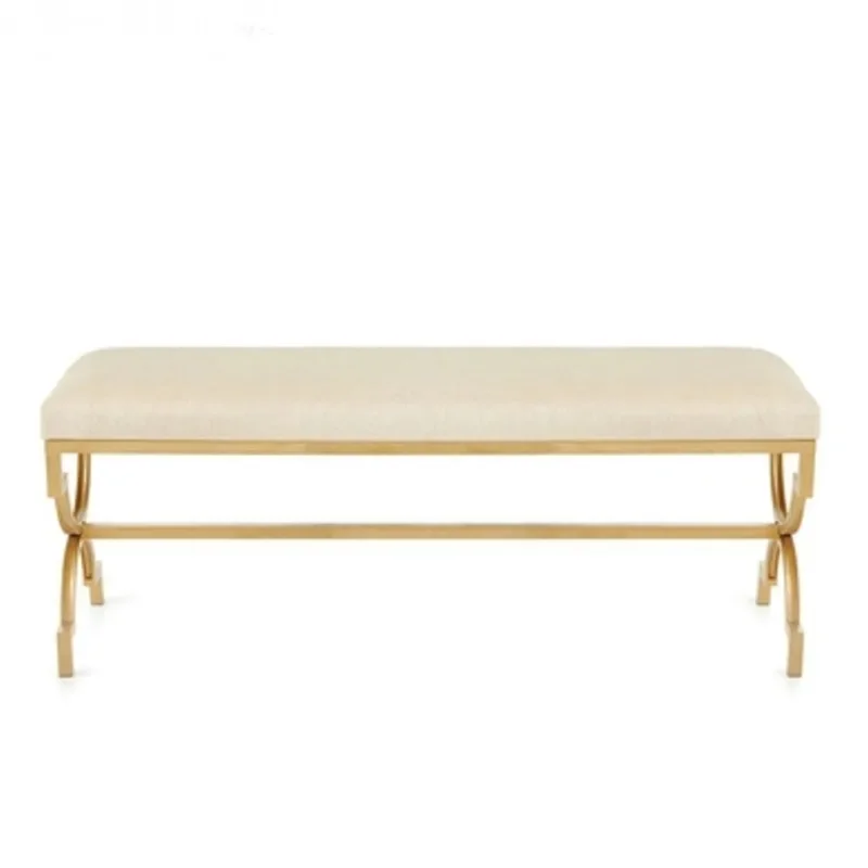 

Nordic Sofa Hallway Bench Home Door Shoe Stool Light Luxury Bed Tail Stool Home Furniture Clothing Store Rest Stool