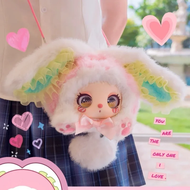 

Genuine In Stock Baby Three Liila'S Marshmallow Bunny Bag Plush Blind Box Cute Figure Crossbody Bag Trendy Toy Outdoor Gift