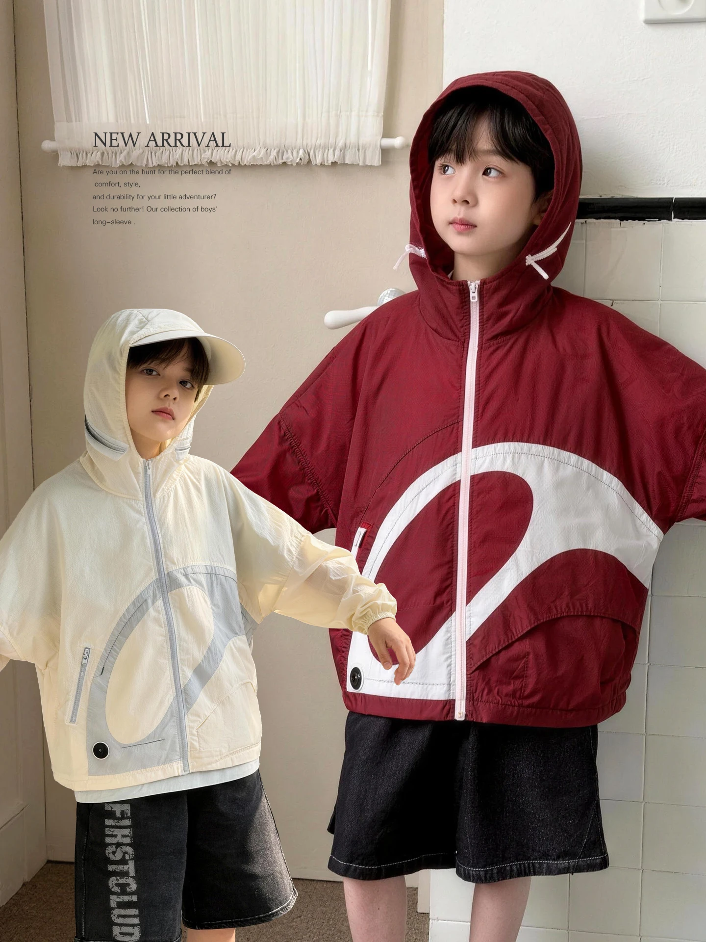 bb-home-boys'-summer-lightweight-hooded-sun-protection-clothes-cool-feeling-children's-outerwear-skin-friendly-polyester-fiber