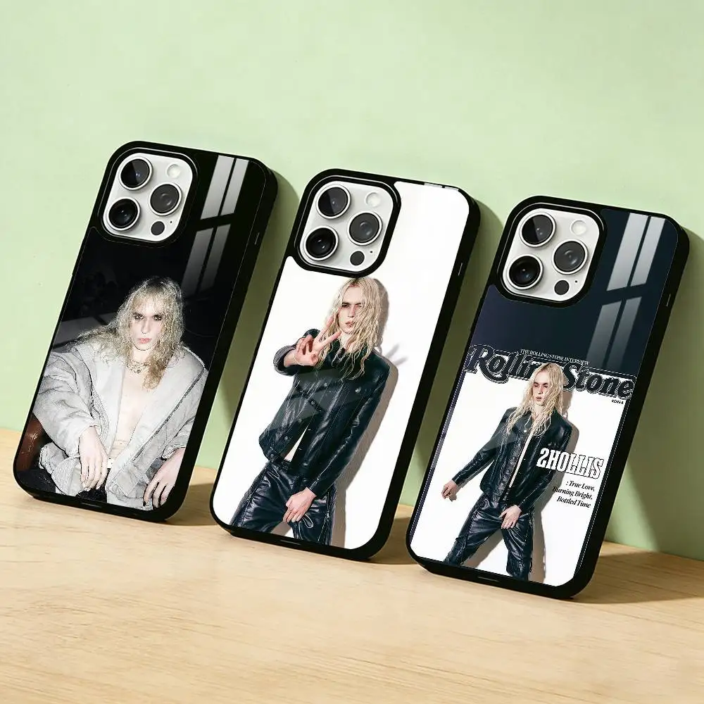 

AAA Singer 2 hollis A lbums Phone Case For iPhone 17 16 15 14 13 12 11 Pro Max Plus Silver Matte Black Cover