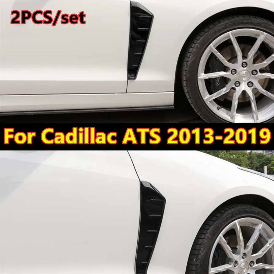 

Черная боковая накладка на крыло с боковым маркером для Cadillac ATS 2013-2019