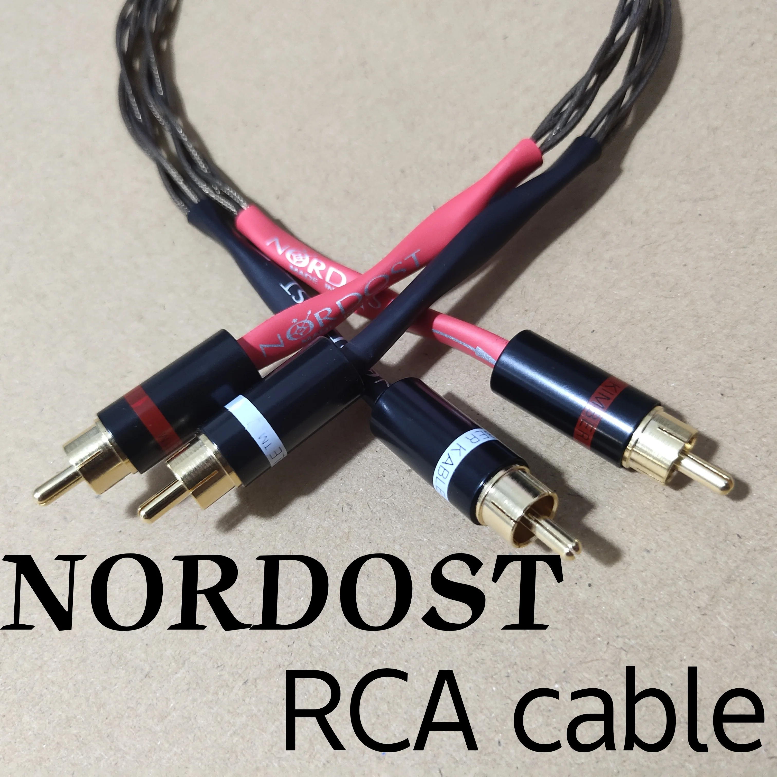 

Nordost odin Siver-plated RCA jack Cable HiFi AV Audio Cable TV DVD Amplifier audiophile grade interconnection Wire