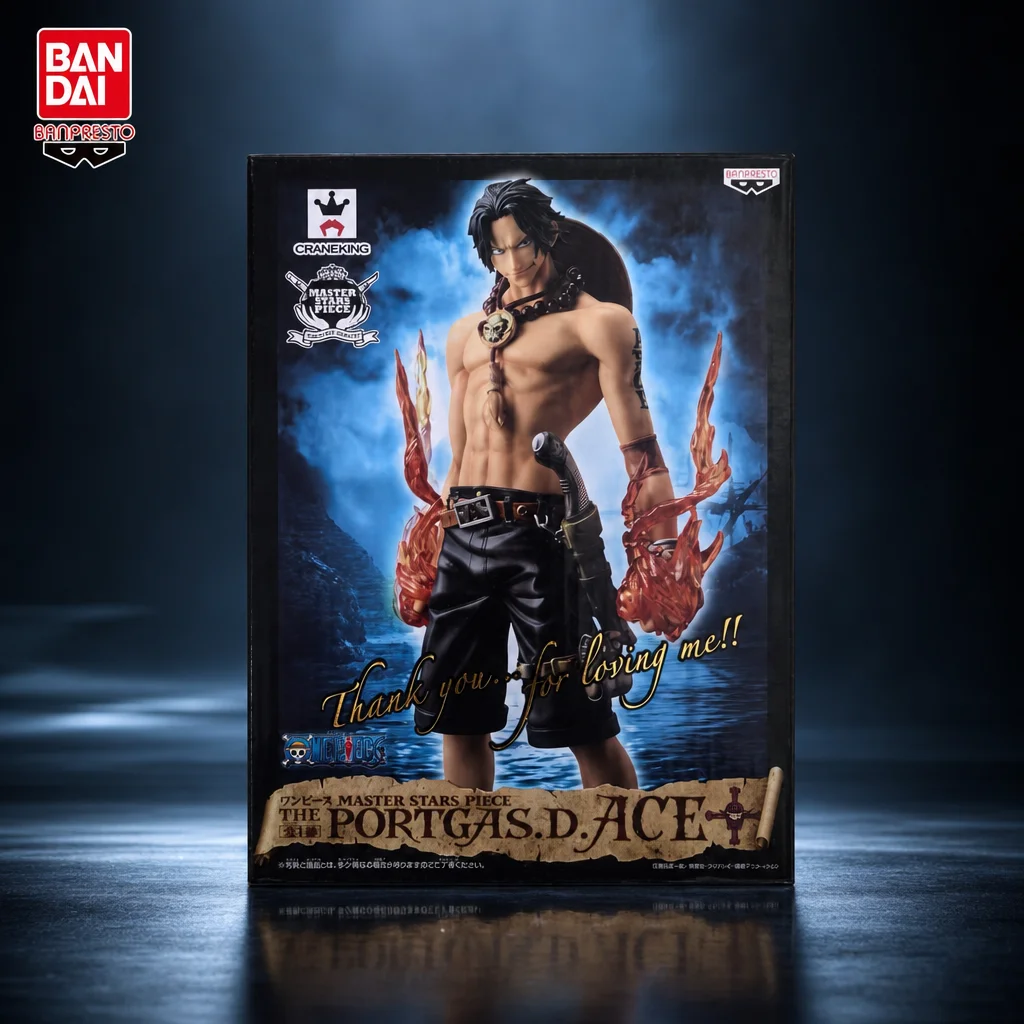 В наличии: Оригинальная фигурка BANDAI BANPRESTO ONE PIECE ACE MASTER STARS PIECE, модель-кукла, абсолютно новая, в коробке, коллекционная модель, игрушка.