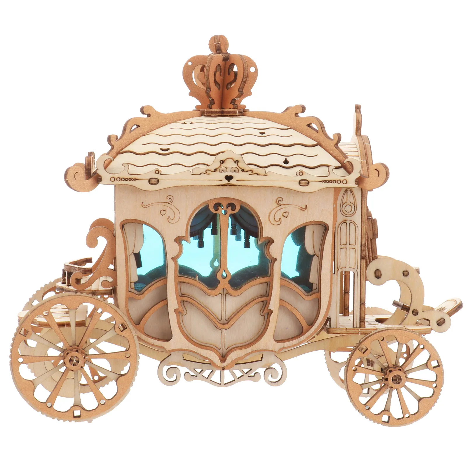 

1Pcs DIY Retro Car Wooden 3D Jigsaw Puzzle Creative Educational Plaything for Kids Fine Motor Skills Parent-Child Interactive